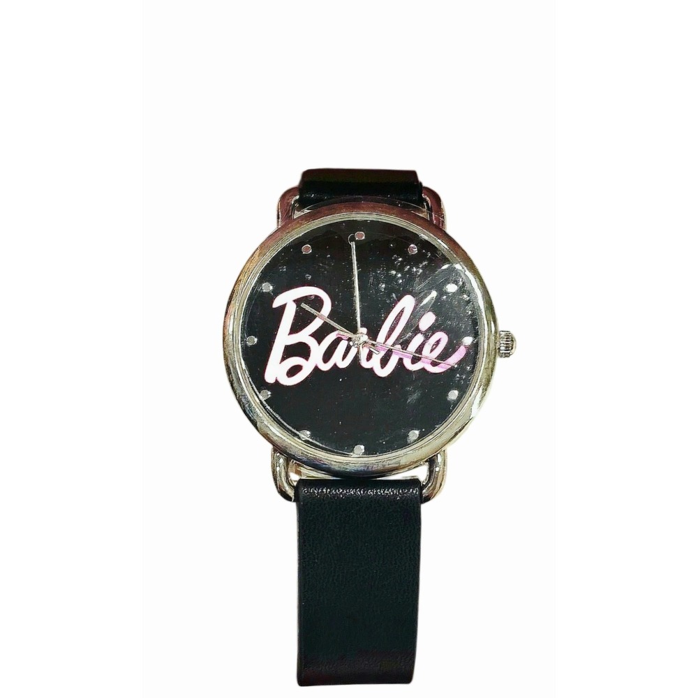 Barbie Analog Signature Logo Watch